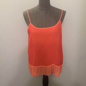 Bebe pink spaghetti strap top